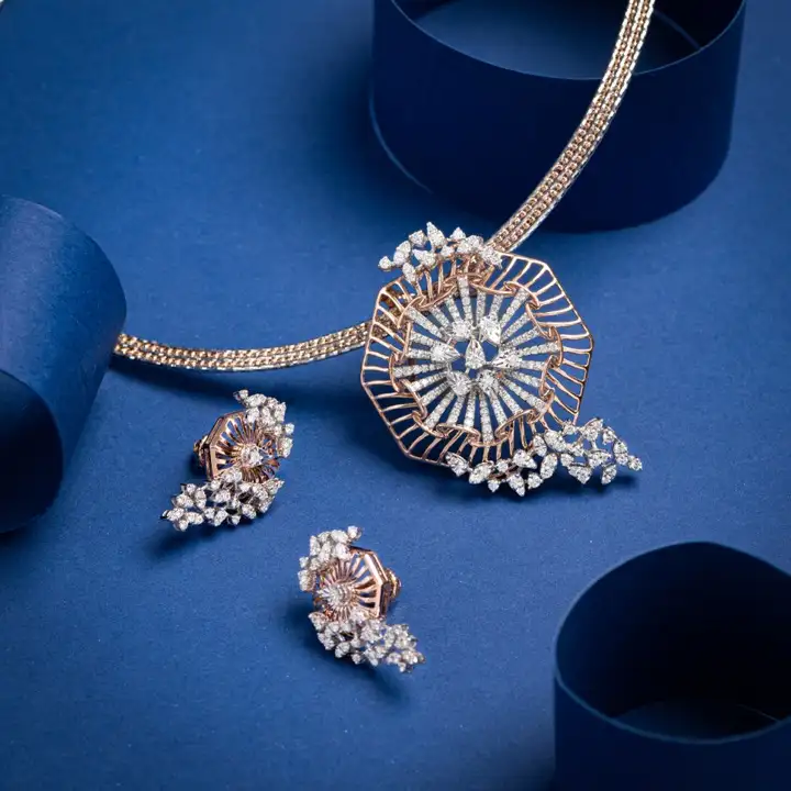 Diamond jewelry product photography
