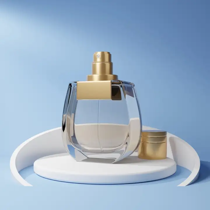 Perfume bottle product photography