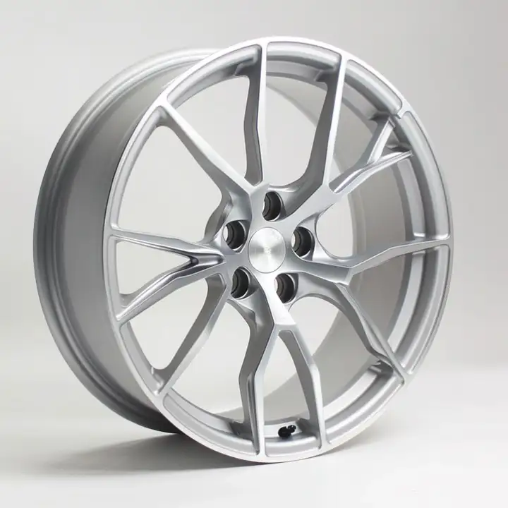 Alloy car wheel product photography