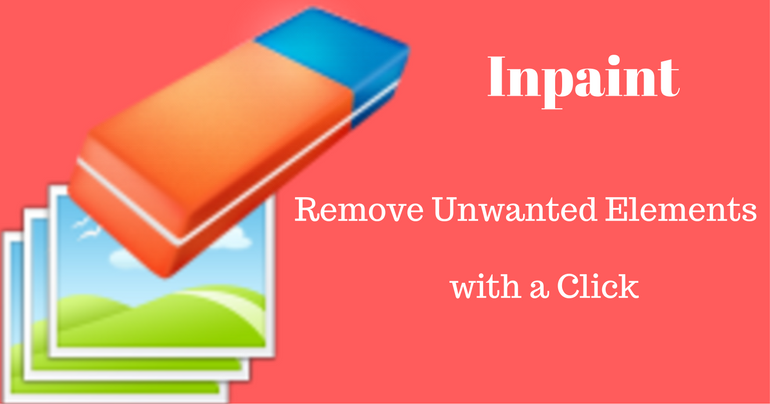 Inpaint remove unwanted elements banner