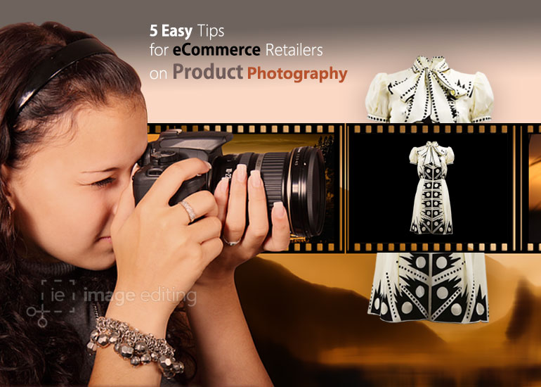 Female Photographer Taking Photo of a White Dress