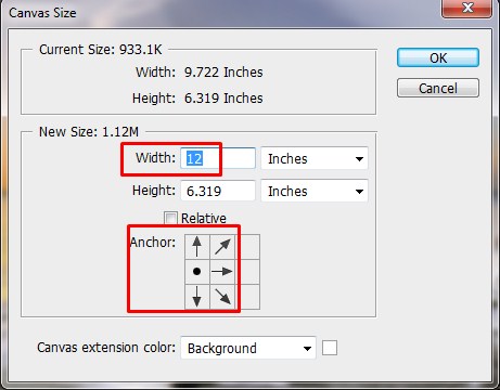 Canvas size vs. Image size in Photoshop ImageEditing