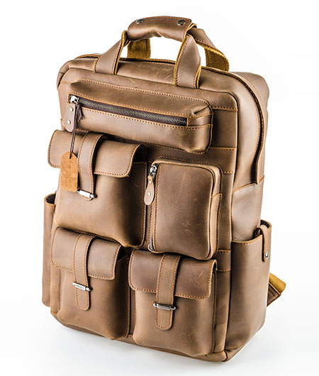 brown multi pocket leather bag brown multi pocket leather bag